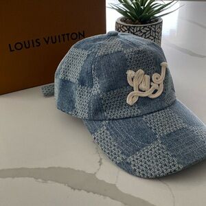Louis Vuitton Damier Denim 3D Hat